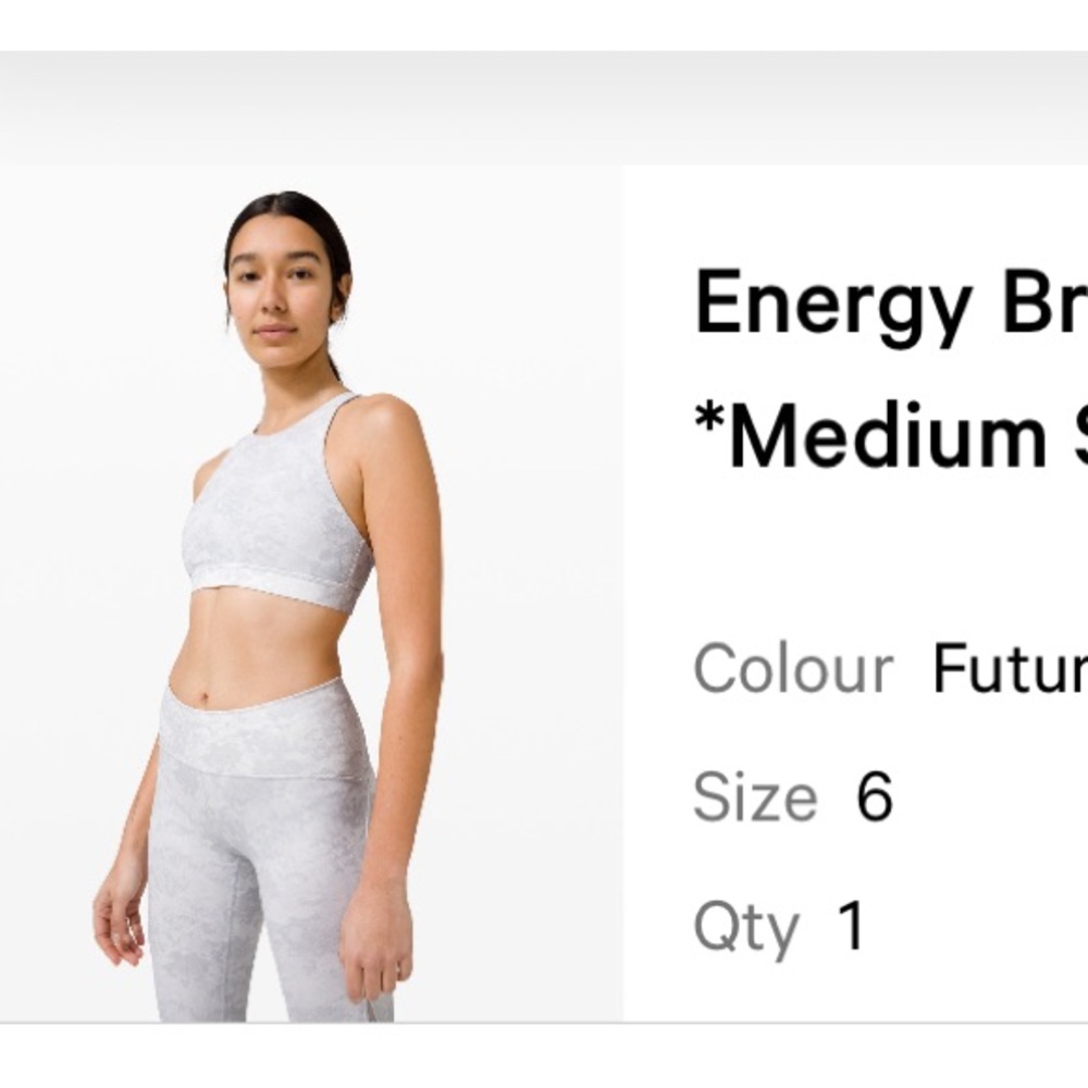 Lululemon Energy Bra High-Neck
